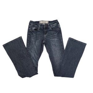 Garage Women's Bootcut Stretch Jeans Size 26 Blue Mid Rise 98% Cotton